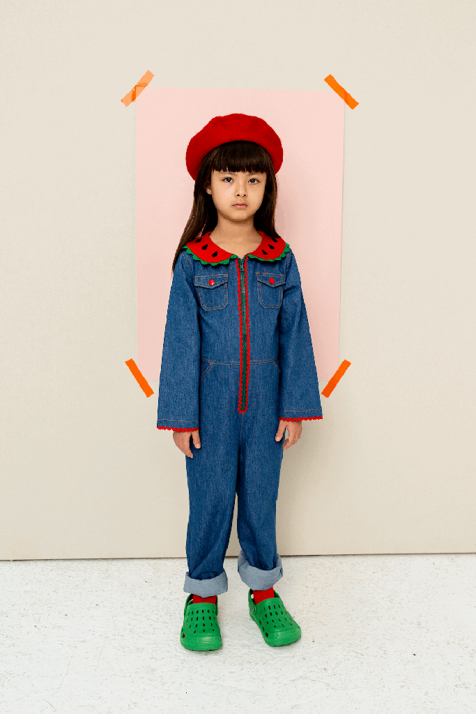 Melo Boiler Suit Denim Blue 3