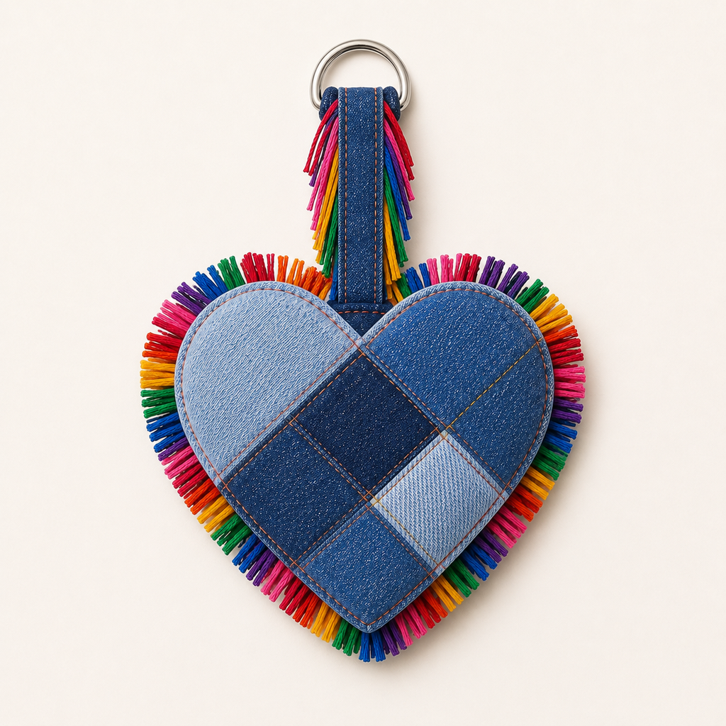 Echo Heart Bag Charm