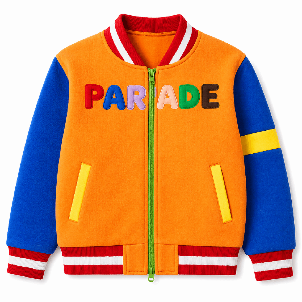 Doodle Jacket Orange 2