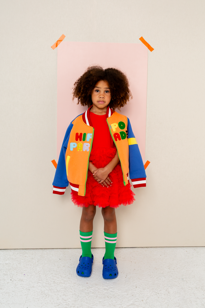 Doodle Jacket Orange 3