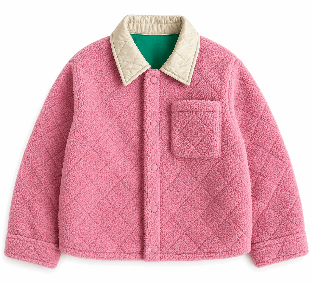 Puffin Jacket Baby Pink 2