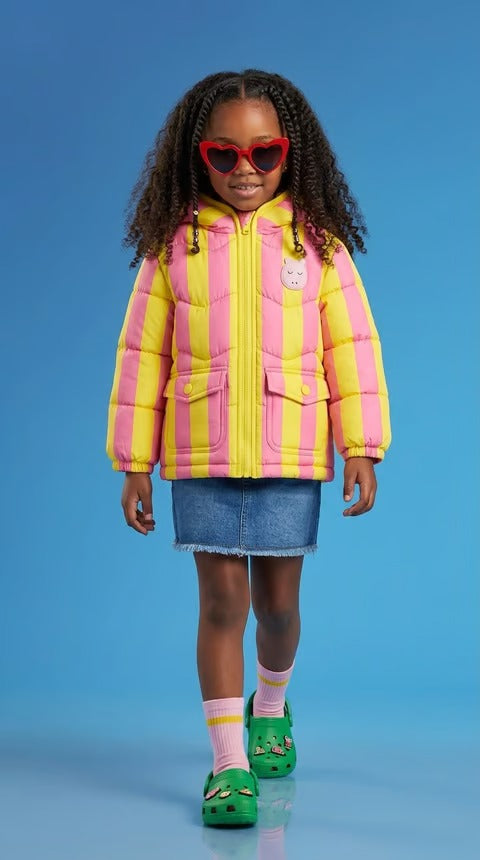 Orca Jacket Yellow/Pink 2