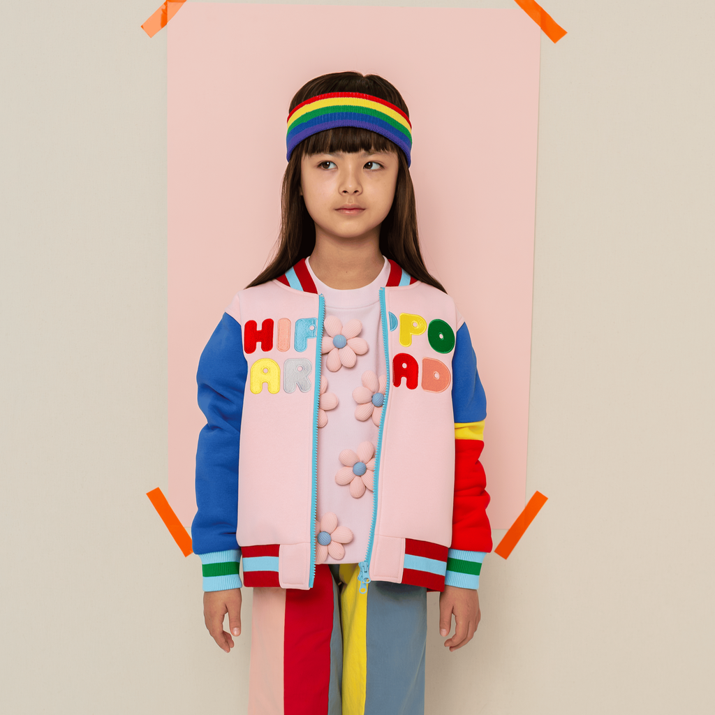 Doodle Jacket Pink