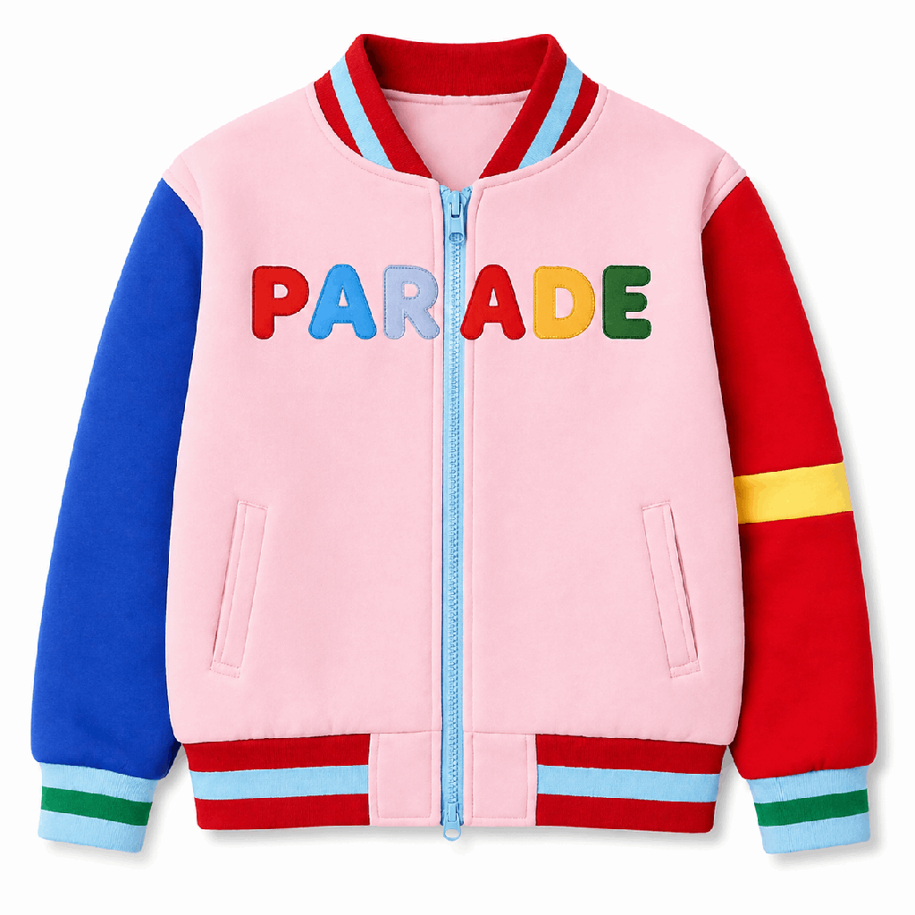 Doodle Jacket Pink 2