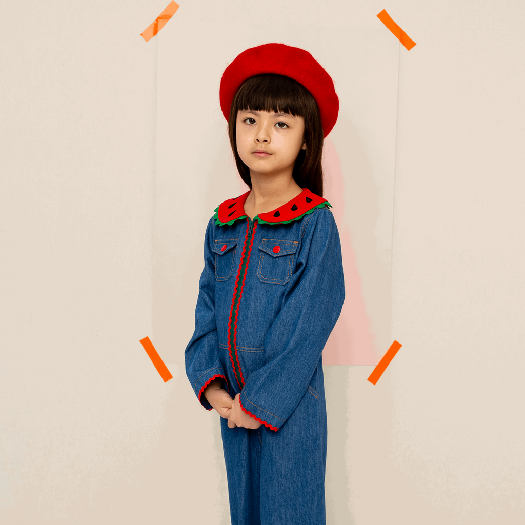 Melo Boiler Suit Denim Blue