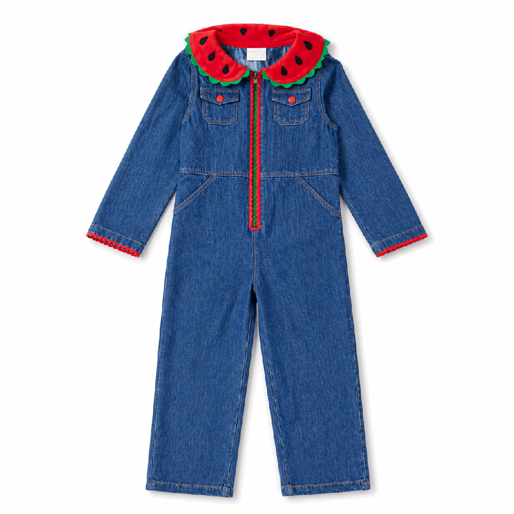 Melo Boiler Suit Denim Blue 2